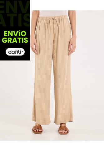 Pantalón Para Mujer Moda Color Beige Marca Ostu #40070840 Ostu