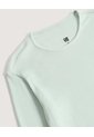 Camiseta Texturizada Para Niña  Infantil Niña Verde Ostu de Ostu
