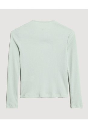 Camiseta Texturizada Para Niña Infantil Niña Verde Ostu