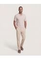 Polo  Para Hombre Cuello Tejido Sin Bolsillo Color Beige Marca Ostu #60110892 de Ostu