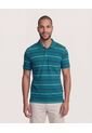 Polo  Para Hombre Cuello Tejido Con Bolsillo Color Verde Marca Ostu #60110866 de Ostu