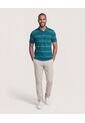 Polo  Para Hombre Cuello Tejido Con Bolsillo Color Verde Marca Ostu #60110866 de Ostu