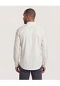 Camisa  Para Hombre Manga Larga Sin Bolsillo Cuello C Color Crudo Marca Ostu #60019067 de Ostu