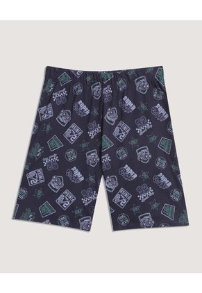 Pijama  Infantil Niño M/C P/C Color Celeste Marca Ostu #80040105