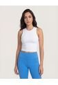 Camiseta  Para Mujer Manga Sisa Cuello Redondo Color Blanco Marca Ostu #40092792 de Ostu