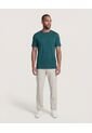 Camiseta  Para Hombre Manga Corta Cuello Redondo Color Verde Marca Ostu #60091684 de Ostu