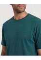 Camiseta  Para Hombre Manga Corta Cuello Redondo Color Verde Marca Ostu #60091684 de Ostu