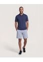 Polo  Para Hombre Cuello Maquina Sin Bolsillo Color Azul Marca Ostu #60110888 de Ostu