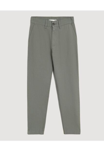 Pantalón  Infantil Niño Chino Color Verde Marca Ostu #80070093