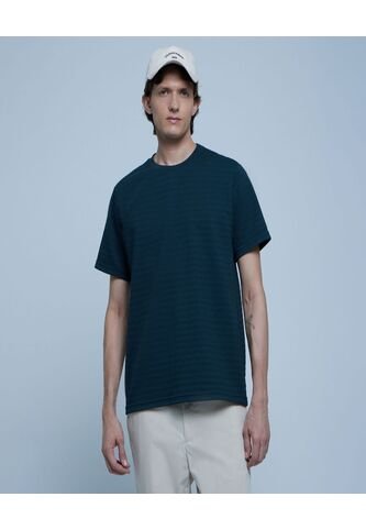 Camiseta Para Hombre Manga Corta Color Verde  Marca Ostu #60091268 Ostu