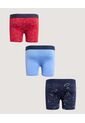 Boxer X3 Infantil Niño Filete Medio Color Negro Marca Ostu #80000105 de Ostu