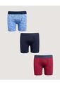Boxer X3 Infantil Niño Filete Medio Color Negro Marca Ostu #80000103 de Ostu