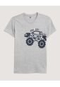 Pijama  Infantil Niño M/C P/C Color Gris Marca Ostu #80040106 de Ostu