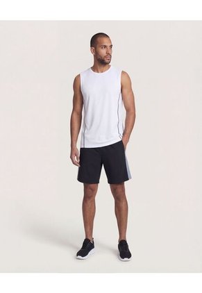 Bermuda  Para Hombre Deportiva Medio Color Negro Marca Ostu #60100456