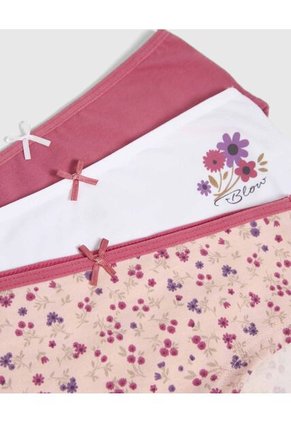 Ropa Interior Infantil Niña Panty Color Rosa Marca Ostu #90180096