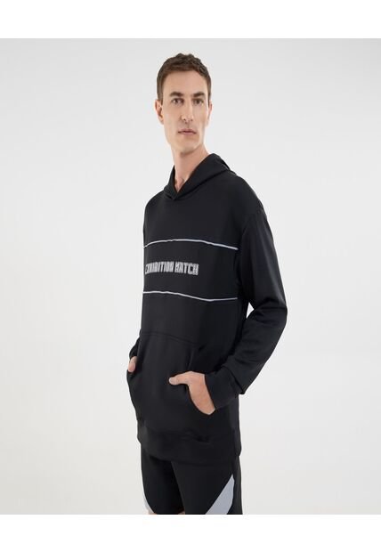 Buzo Para Hombre Hoodie Color Negro Marca Ostu #60060523