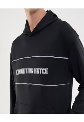 Buzo Para Hombre Hoodie Color Negro Marca Ostu #60060523