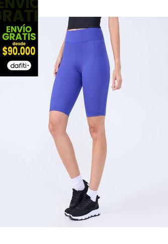 Leggins Para Mujer Corto Color Azul  Marca Ostu #40230593 Ostu