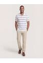 Polo  Para Hombre Cuello Tejido Sin Bolsillo Color Crema Marca Ostu #60110893 de Ostu