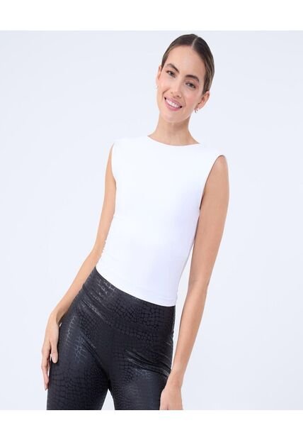 Crop Top Para Mujer Crop Top Color Blanco Marca Ostu #40092369