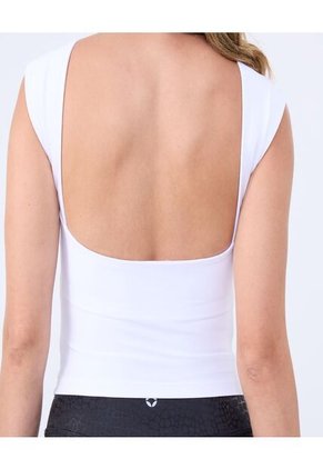 Crop Top Para Mujer Crop Top Color Blanco Marca Ostu #40092369