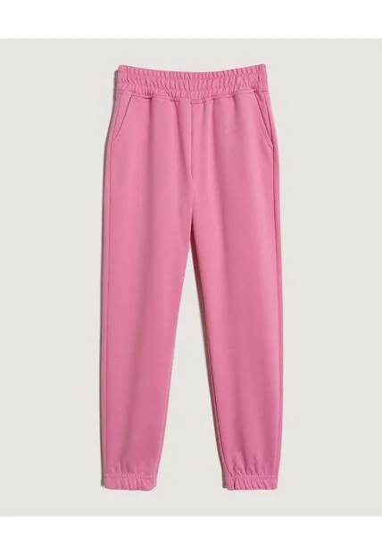Pantalón  Infantil Niña Jogger Color Rosado Marca Ostu #90070079