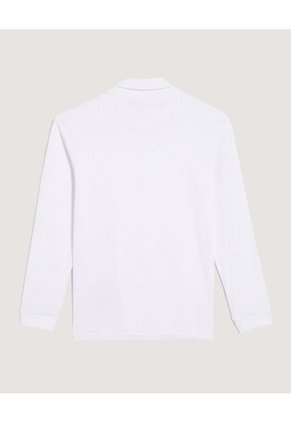 Camiseta Para Niño Manga Larga Cuello Alto Color Blanco Marca Ostu #80090256