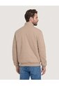 Chaqueta Acolchada Con Cierre Frontal  Para Hombre Beige Ostu de Ostu