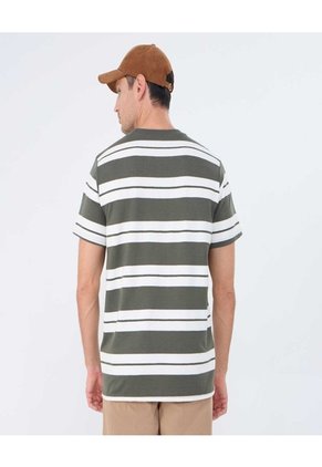 Camiseta Para Hombre Manga Corta Cuello Redondo Color Verde  Marca Ostu #60091423