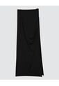 Falda Para Mujer Largo Color Negro Marca Ostu #40140133 de Ostu