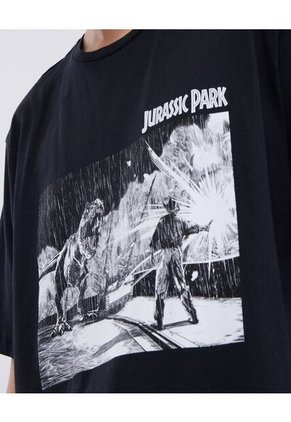 Camiseta Con Estampado De Jurassic Park Hombre #60090929