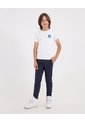 Camiseta Infantil Niño Manga Corta Cuello Redondo Color Crema Marca Ostu #80090275 de Ostu