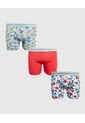 Boxer Para Niño Filete Medio Color Pack X Marca Ostu #80000082 de Ostu