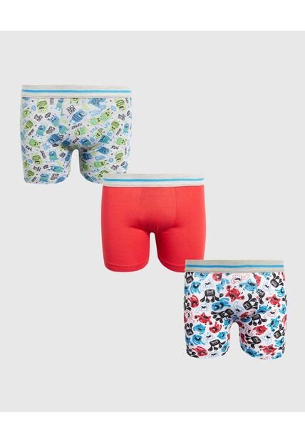 Boxer Para Niño Filete Medio Color Pack X Marca Ostu #80000082