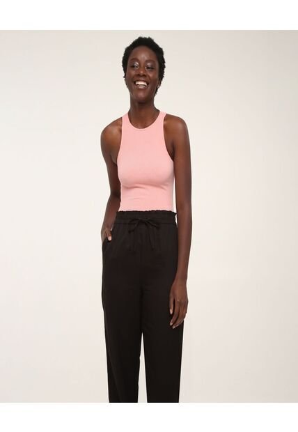 Body Para Mujer Manga Sisa Color Rosado  Marca Ostu #40200063