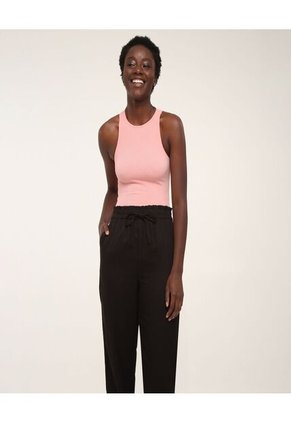 Body Para Mujer Manga Sisa Color Rosado  Marca Ostu #40200063