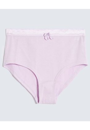 Ropa Interior Infantil Niña Panty Color Lila Marca Ostu #90180078