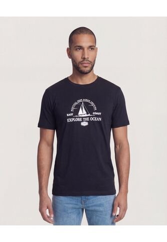 Camiseta  Para Hombre Manga Corta Cuello Redondo Color Negro Marca Ostu #60091894 Ostu