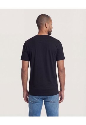 Camiseta  Para Hombre Manga Corta Cuello Redondo Color Negro Marca Ostu #60091894