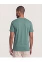 Camiseta  Para Hombre Manga Corta Cuello Redondo Color Verde Marca Ostu #60091900 de Ostu
