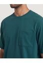 Camiseta  Para Hombre Manga Corta Cuello Redondo Color Verde Marca Ostu #60091838 de Ostu