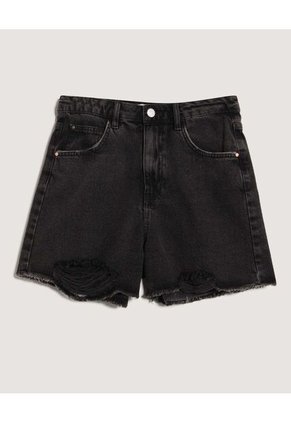 Short Para Mujer Relax Color Negro Marca Ostu #40190362