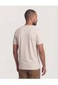 Camiseta  Para Hombre Manga Corta Cuello Redondo Color Beige Marca Ostu #60091896 de Ostu
