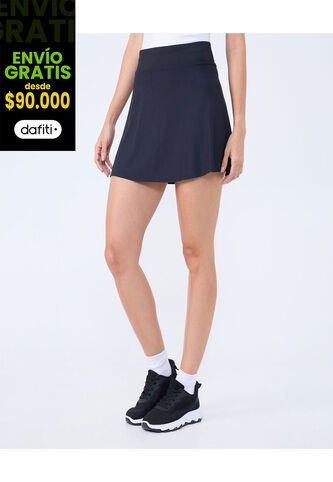 Falda Para Mujer Corto Color Negro Marca Ostu #40140146 Ostu