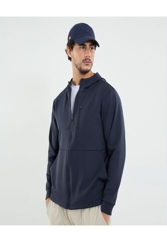 Buzo Para Hombre Zipper Color Azul Marca Ostu #60060507 Ostu