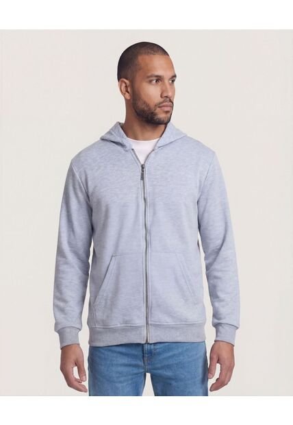 Buzo  Para Hombre Zipper Color Gris Marca Ostu #60060498