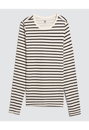 Camiseta Para Mujer Manga Larga Color Negro Marca Ostu #40092100