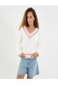Saco Para Mujer Cuello V Color Rosado Marca Ostu #40330092 de Ostu