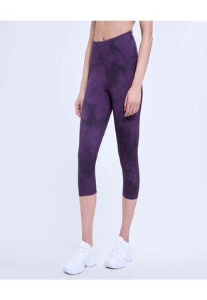 Leggins Para Mujer Medio Color Morado Marca Ostu #40230574