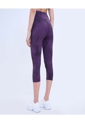 Leggins Para Mujer Medio Color Morado Marca Ostu #40230574